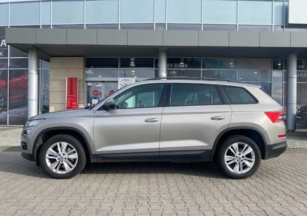 Skoda Kodiaq cena 104900 przebieg: 111705, rok produkcji 2018 z Kalisz małe 562